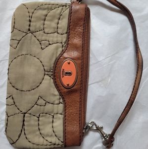 Fossil wallet wristlet